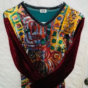 Beautiful Vintage Multi-Colored Sweater